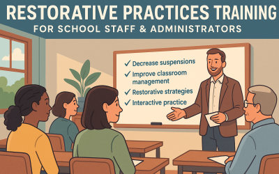 Restorative Practices Training – For School Staff & Administrators